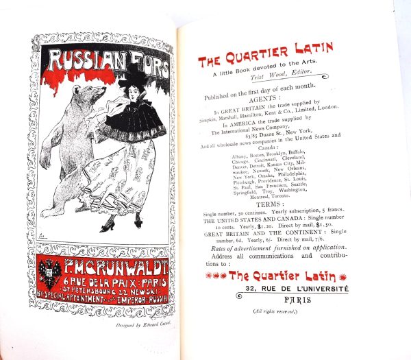 The Quartier Latin July 1896 - February 1897 [7 Issues]
