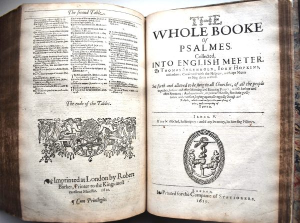 The Booke Of Common Prayer (1611) / The Bible (1610) / The Whole Booke Of Psalmes (1619) - Image 5