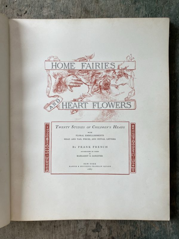 Home Fairies and Heart Flowers: Twenty Studies of Children's Heads - Image 3