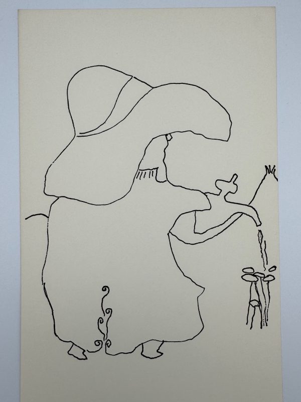 A Selection of 65 Drawings from one drawing book 1952-1956 - Image 4