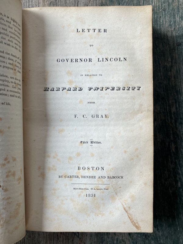 Leather Bound Collection of Pamphlets Relating to New Hampshire and Massachusetts - Image 2