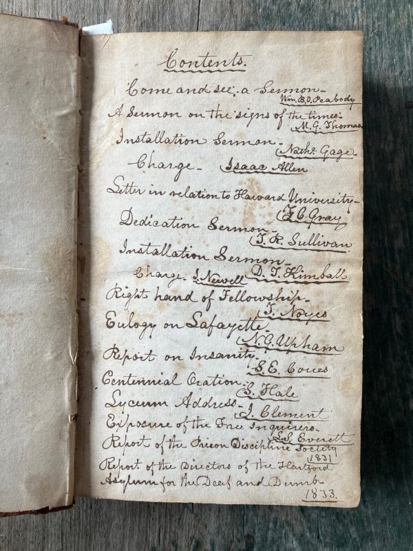 Leather Bound Collection of Pamphlets Relating to New Hampshire and Massachusetts - Image 4