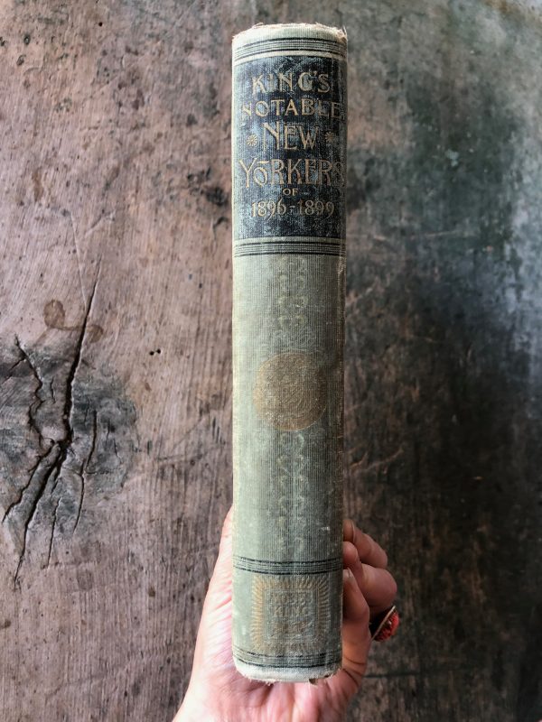 Notable New Yorkers of 1896-1899. A Companion Volume to King’s Handbook of New York City - Image 13
