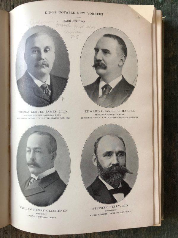Notable New Yorkers of 1896-1899. A Companion Volume to King’s Handbook of New York City - Image 5